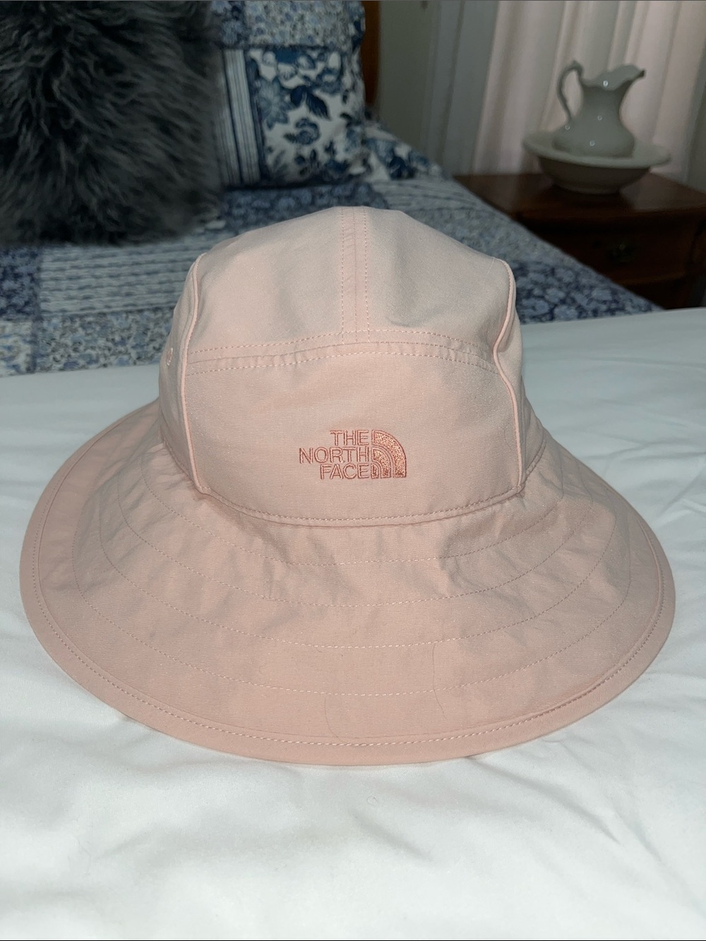{The North Face} Light Pink Bucket Hat